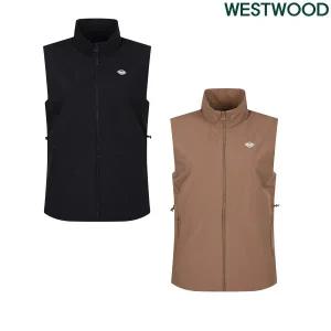 [롯데백화점]웨스트우드 여성 가을 우먼 솔리드 방풍 베스트 WN3WCVT602