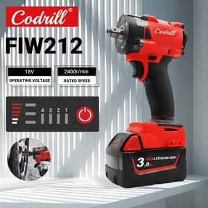 밀워키 브러쉬리스 무선 1 2 전기 렌치 자동차 트럭 수리 스크류 드라이버 임팩 드릴 18V 배터리 전동 공구