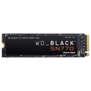 [미국배송] WD_BLACK 1TB SN770 NVME 내장 게이밍 SSD 솔리드 스테이트 드라이브 - GEN4 PCIE M.2 2280 최대 5150MB/S WDS100T3X0E [이전 세대]