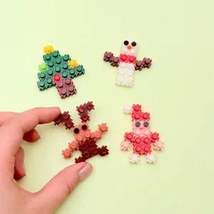 고품질 (TD) 크리스마스 픽셀 친구들 파우치 키링 만들기 어린이선물 유치원선물 초등학생선물 (WFJX9GW)