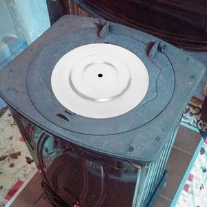 장작 난로 액세서리 주철 난로 뚜껑 둥근 나무 굽기 난로 난로 뚜껑 상단 덮개 Woodstove 액세서리 금속 뚜껑 공급