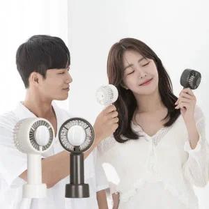 [골드스마일]미니 휴대선풍기 초경량 손선풍기 무선 핸디형 실외용 냉각팬