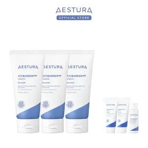 [본사직영]에스트라 아토베리어365 크림 80ML 3개+크림30nl 2개 + 에센스25ml