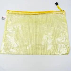 메쉬 투명 파우치 지퍼 정리 수납백 화장품 파일백 망사 여행 소품 정리