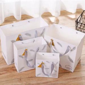 튼튼한 종이가방 쇼핑백 종이백 선물용 손잡이 봉투 귀여운쇼핑백