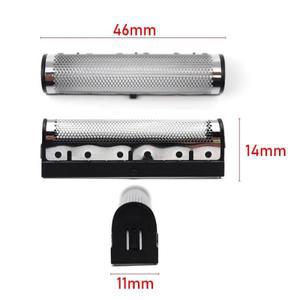 Kemei KM-1102 전기 면도기 수리 액세서리 도매에 대한 원래 품질 교체 이중 포일 블레이드 그물