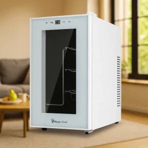매직쉐프 와인냉장고 8병 보관 가정용 소형 미니 저소음 와인셀러