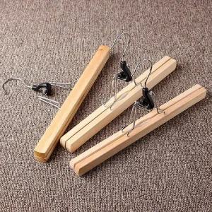 바지걸이 구김 걱정없는 옷걸이 3p 원목 하의 바지 정리 10p 회전고리 공간활용 좁은 플라스틱