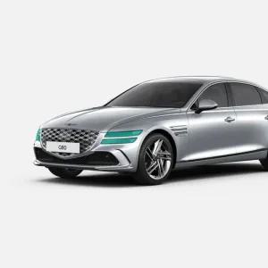 제네시스 G80 페이스리프트 헤드라이트 PPF필름