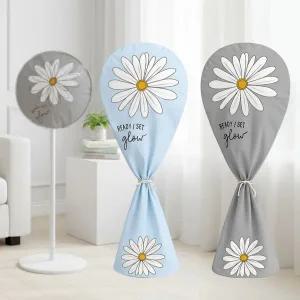 [제니유] 선풍기 커버 PEVA 방수 스탠드 먼지방지 헤드 덮개