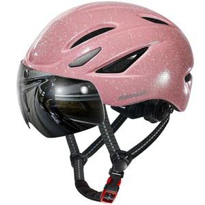 마그네틱 선바이저가 장착된 오돌랜드 자전거 헬멧, 남녀용 안경 친화적 디자인 조절 다이얼 사이클링 산악, 도로, 전기 자전거, 출퇴근용 도시 라이딩 헬멧