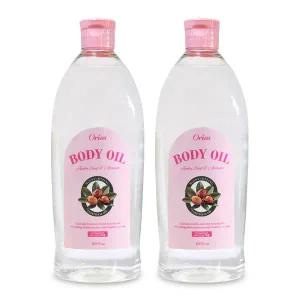 오릭스 바디오일 600ml x 2개 대용량 베이비 경락 피부 안마 마사지 오일