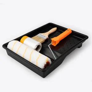 셀프페인트 페인팅키트 4종세트 / 페인트보수 셀프도장 붓 롤러 트레이 커버링 테이프 셀프