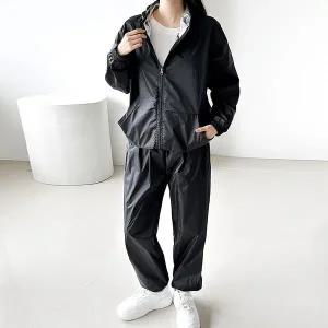 [하프클럽/]여자 W 컴포트 땀복 후드자켓세트 트레이닝자켓 운동복 헬스복