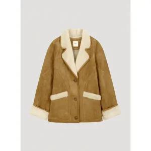 [롯데백화점]리스트 와이드 카라 부클 무스탕 (TWUJKO82040)