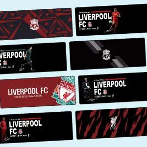 리버풀 축구 유니폼 장패드 마우스패드 800x300 메쉬원단 방수 미끄럼방지