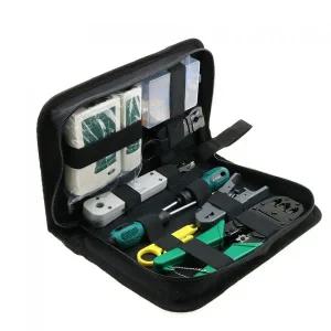 랜선툴 랜툴 컴퓨터 네트워크 수리 키트 LAN 케이블 테스터 와이어 커터 스크루드라이버 플라이어 압착 보