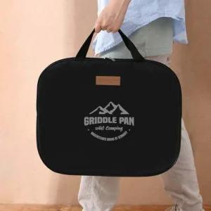 바겐슈타이거 그리들 가방 블랙 그리들가방 구이팬가방 그리들커버 그릴커버 그리들백