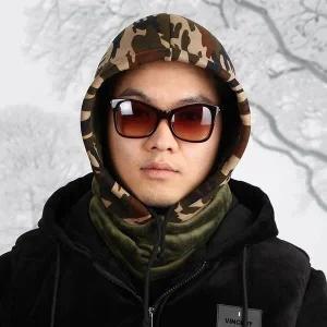 [콩심팥심]겨울넥워머 워머 방한 클라바 후드넥 남성용 남