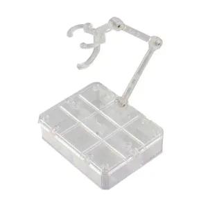 [셀러에이드]꿈그림 수납형 액션베이스 (투명) (건담.피규어 등)