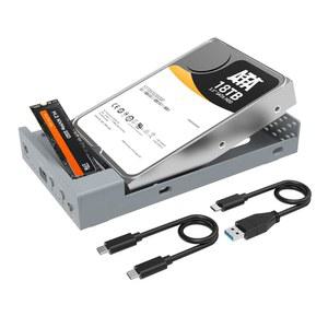 M.2 PCIe NVMe + 오프라인 클론이 있는 2.5 3.5인치 SATA SSD/HDD용 MAIWO USB C 도킹 스테이션, HDD를 SSD로 복제, 3.2 GEN 2 10Gbps 외장 하드 드라이브 인클로저