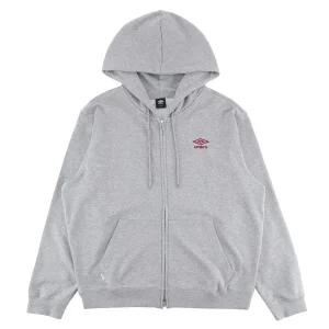엄브로 후드티 에센셜 스몰로고 후드 집업 UQ323CFT91MGR 커플티