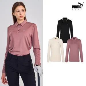 푸마골프 B 24FW 기모 카라티셔츠 여성 3컬러 택1 521393