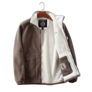 초이스 마켓 양면 아우터 남자플리스자켓 노르웨이 더블플리스 자켓 양털 코트