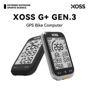 XOSS G3/G3+ GPS 자전거 컴퓨터 3세대 파워 미터 케이던스 속도 주행 거리계 G3 Plus 방수 조명 연결 사이
