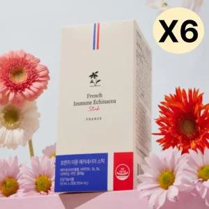 뉴온 프렌치 스틱 아연 액상 사과맛  28포 X6