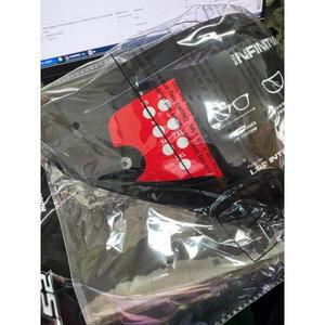 LS2 OF603 Infinity II 헬멧 렌즈 블랙 선 바이저 안개 방지 스티커 액세서리