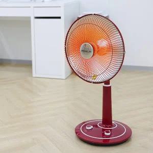 카본히터 선풍기형 전기 난로 좌우회전 타이머 900W 가정 사무실