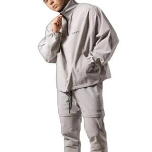 성원유통 하이넥 루즈핏 남자 반집업 아우터 트레이닝복 남성 맨투맨 빅사이즈 머슬핏 긴팔 아노락