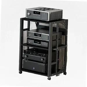 HIFI 오디오 랙 선반 스탠드 이동식 앰프