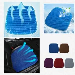 키밍 실리콘 쿨방석 커버 2종세트 통풍 쿠션 차량용
