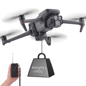 DJI Mini 4 3 Pro 용 드론 에어 드롭 방사기 시스템 낚시 결혼식 검색을위한 원격 제어 기능이있는 드로퍼