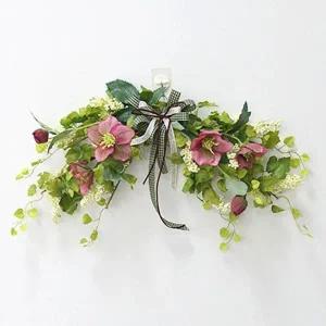 아젤리아 조화 가랜드 1P 방문 장식 벽걸이 인테리어