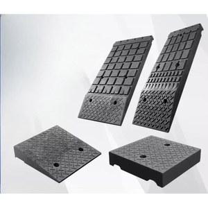 고무 차량 진입판 단차 오르막 슬로프 턱 주차장 발판 입구 문턱