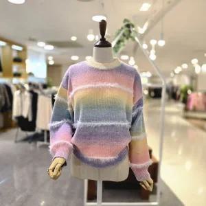 [대구백화점] [멜로디가든]무지개 니트(M25WAK124)