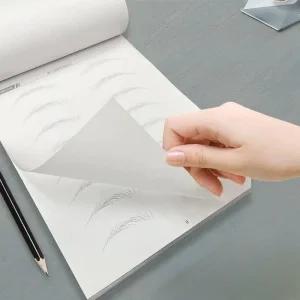 눈썹그리기 도안책 반영구 드로잉북 연습장 눈썹문신