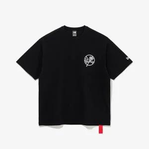 갤러리아 뉴에라 MLB 뉴욕 양키스 라인 로고 티셔츠 블랙(14536488)