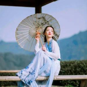 일본우산 전통 기모노 경량 장식 촬영용 일식당 양산 복고풍 연극 무대 소품