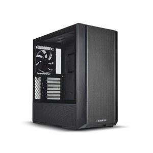 리안리 케이스 LANCOOL 216X 미드 타워 4.0mm TG 2x160 PWM 팬 블랙
