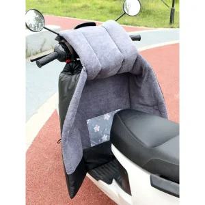 오토바이 무릎덮개 바람막이 이불 스쿠터 방한 용품 커버 다리보호 일반블랙