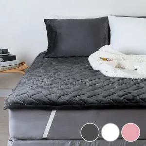 루시 겨울 극세사 고정밴드 침대패드 슈퍼싱글 SS