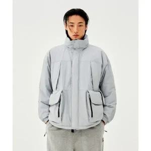 코오롱 스포츠 WM 남녀공용 유틸리티 패딩 재킷 8GJJX25311LGY 380259