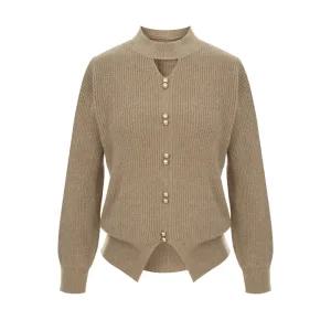 [티뷰] 펄사트임버튼슬릿니트_V5D-CKN007