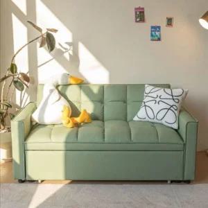 페브릭 접이식 2인용 침대 쇼파형침대 소파베드