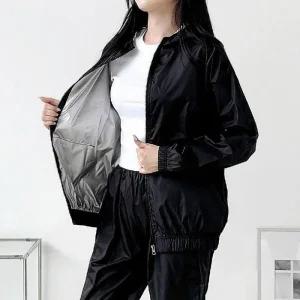 ONM 남녀공용 스웨드 후드집업 땀복 운동복 세트