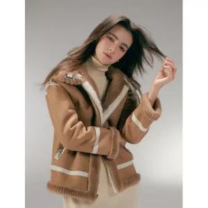 [하프클럽/리오벨]페이크 퍼 라이더 쟈켓 4종 택1